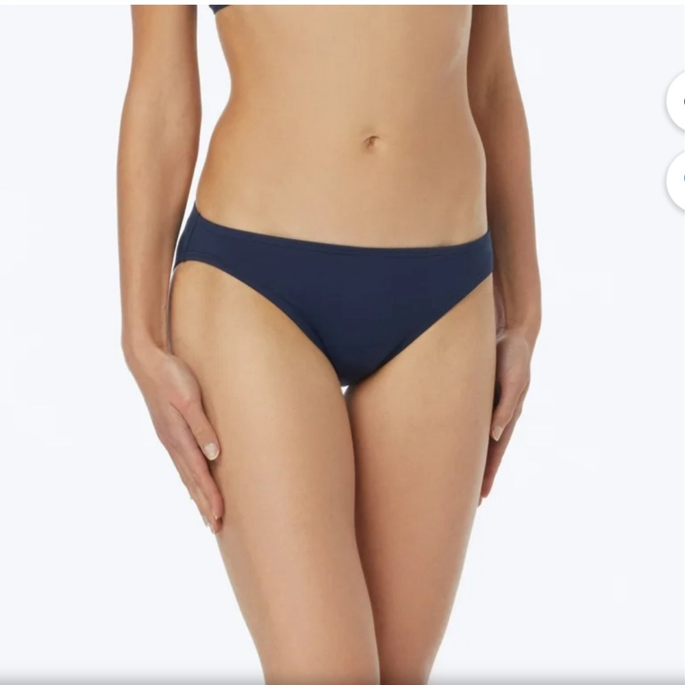 MICHAEL MICHAEL KORS Women's Navy  Swimsuit Bottom Size S